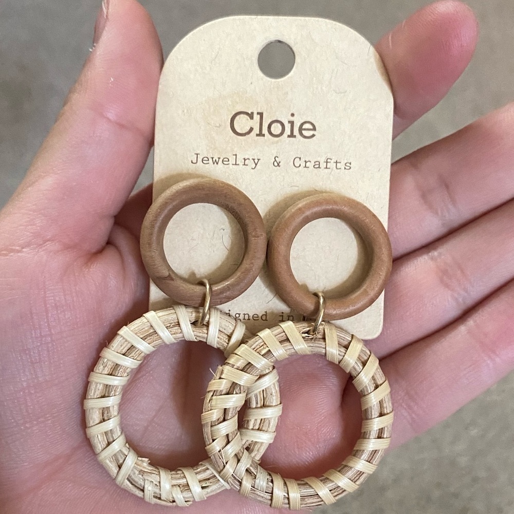 Cloie Boho Hoop Dangle Earrings